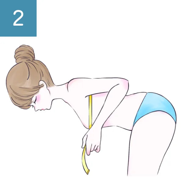 トップサイズを測る